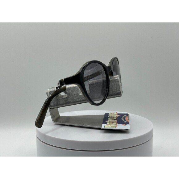 NOS Vintage Y2K Designer Sunglasses | Jessica McClintock | Round Plastic Style Vintage Sunglasses NOS Y2K Round Style Gray Lens Vogue Green  main image 2